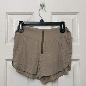Acacia Swimwear Grey Silk Shorts